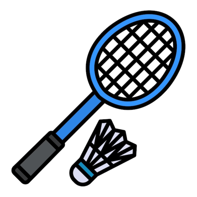 Icono del bádminton