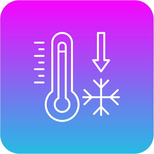 Ícono de baja temperatura
