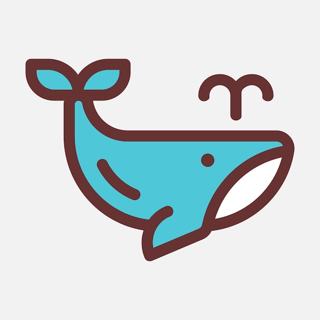 El icono de la ballena