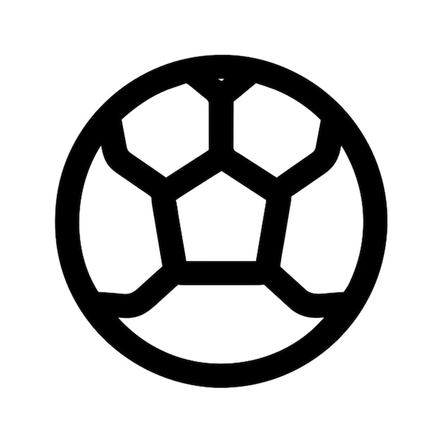 icono de balón de fútbol