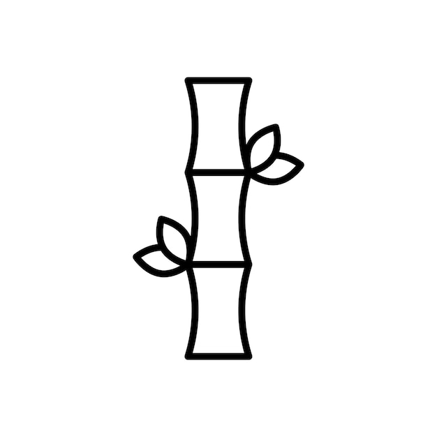 Icono de bambú