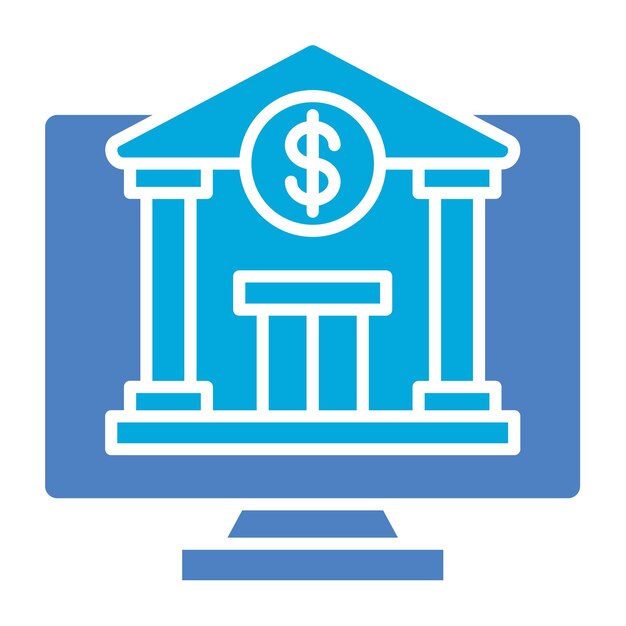 El icono de la banca en línea