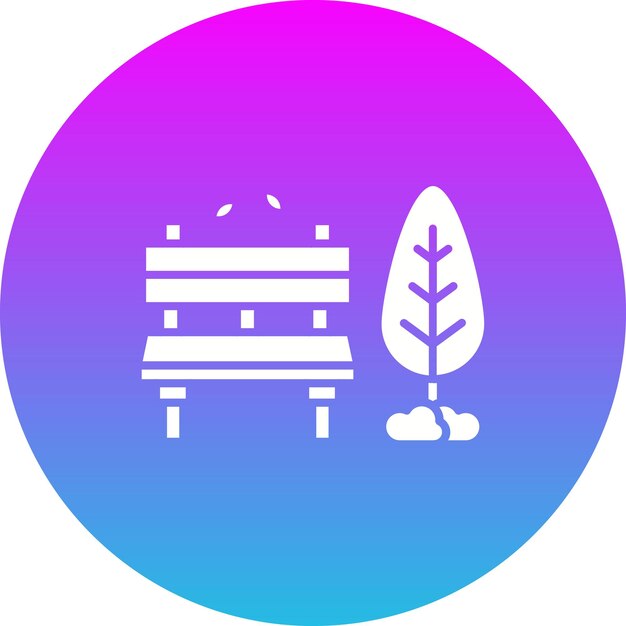 Icono del banco de otoño