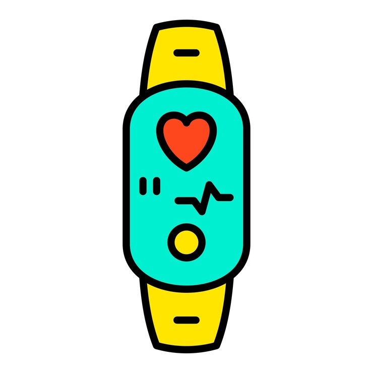 Vector icono de la banda inteligente