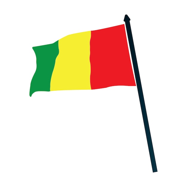 Icono de la bandera de Guinea