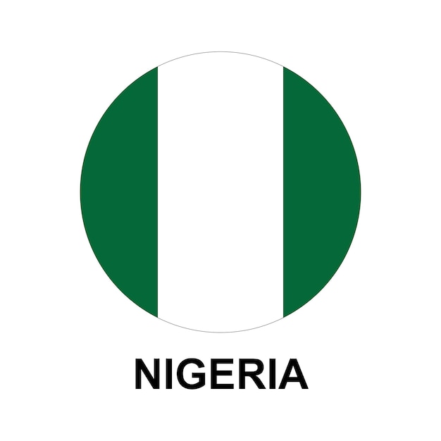 Icono de la bandera de Nigeria