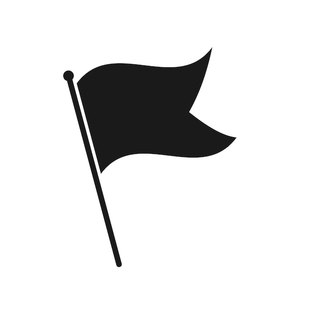 Icono de bandera simple