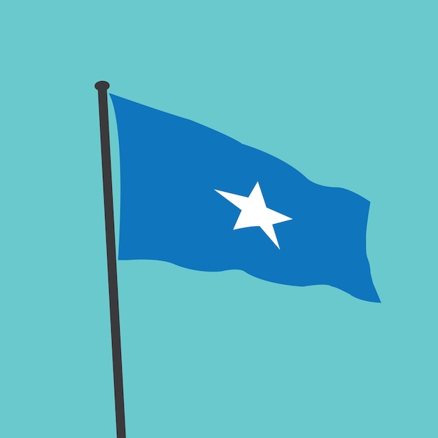 Icono de la bandera somalí