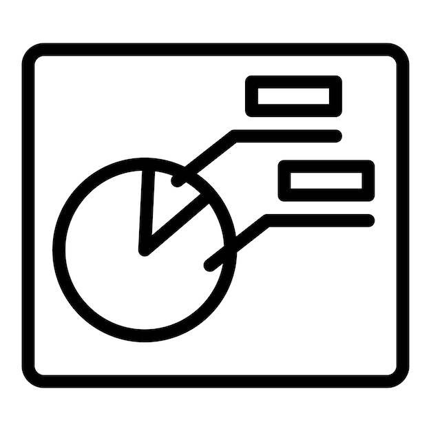 Icono de banner de recursos humanos Contorno icono de vector de banner de recursos humanos para diseño web aislado sobre fondo blanco