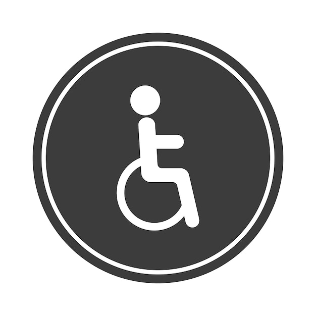 Icono de un baño público