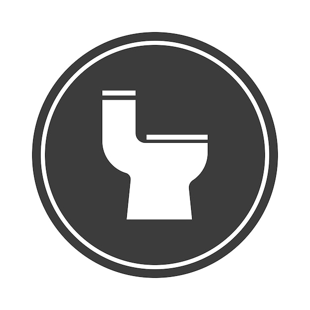 Icono de un baño público