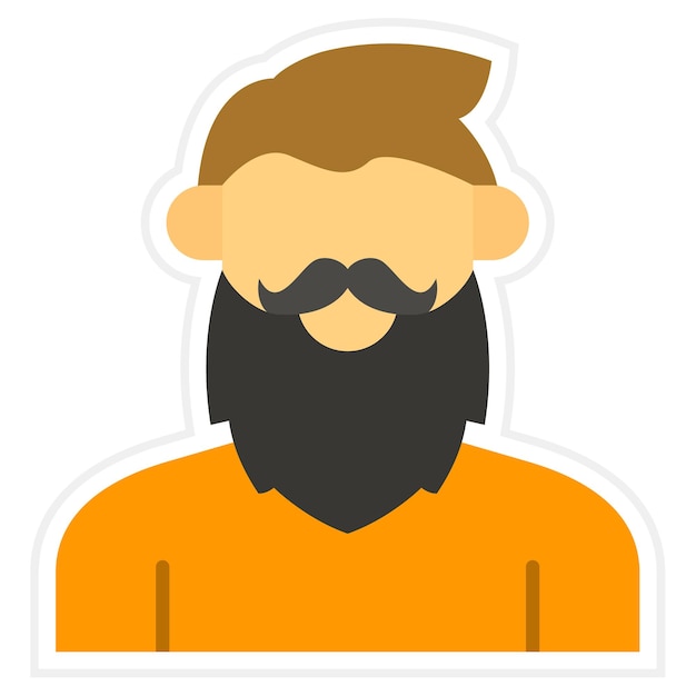 Icono de la barba