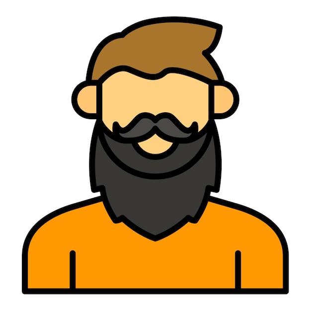 Icono de la barba