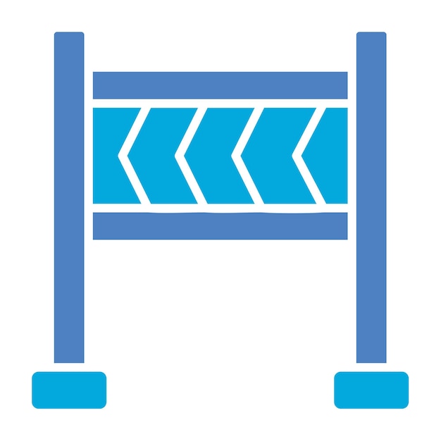 Icono de la barrera de la carretera