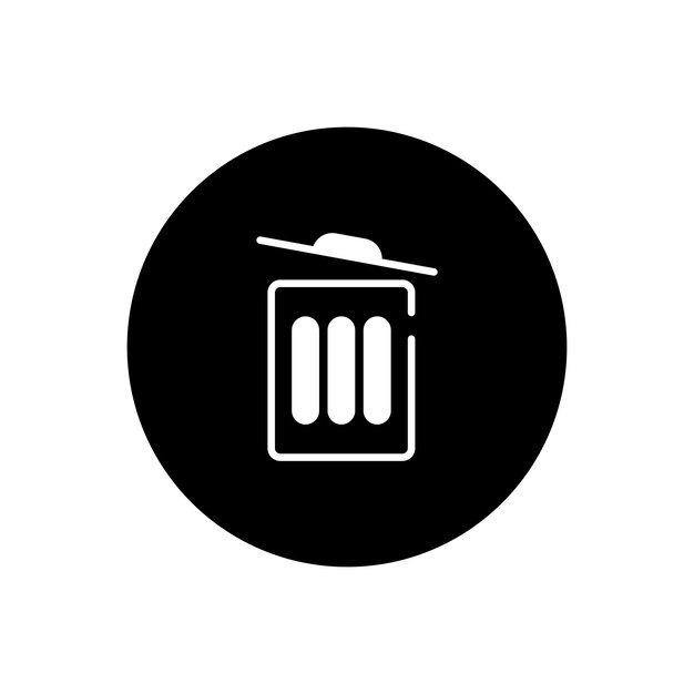 Icono de la basura