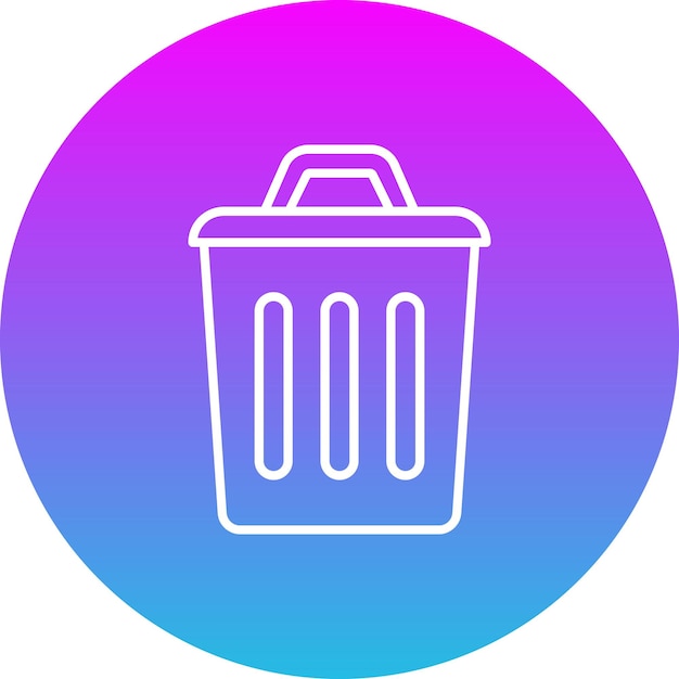 Icono de la basura