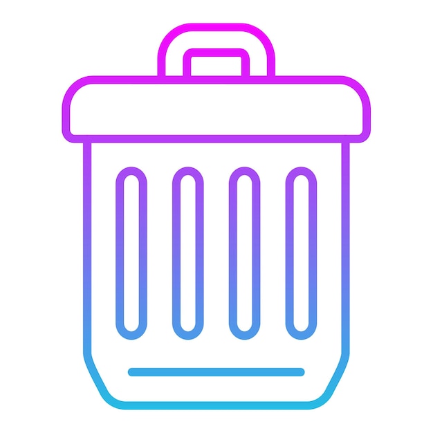 Icono de la basura