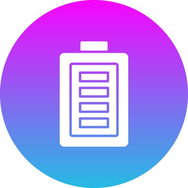 Icono de la batería llena