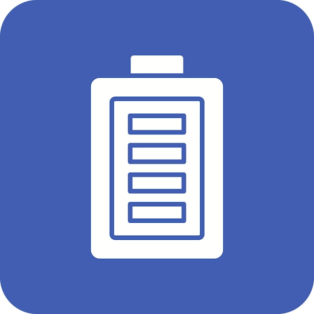 Icono de la batería llena