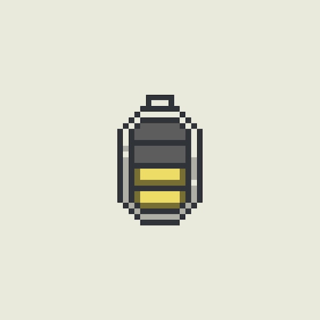 icono de batería de pixel art
