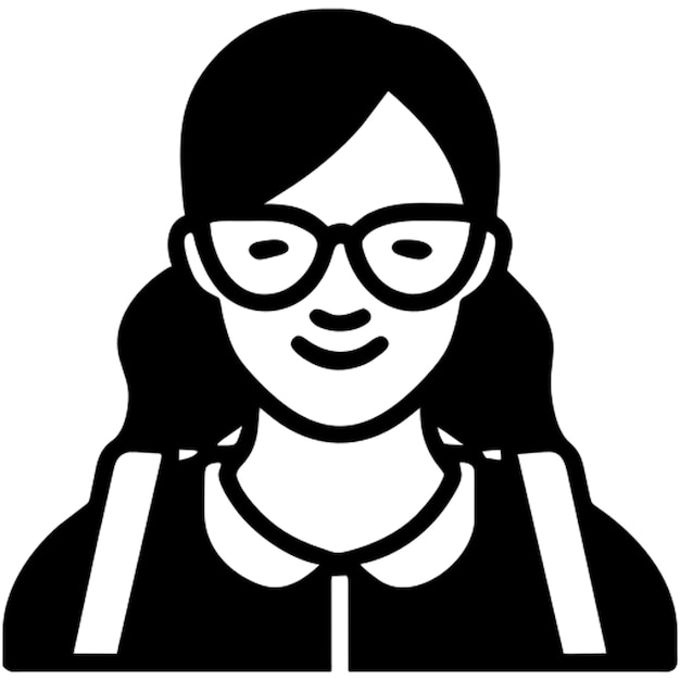 icono de bebé con gafas