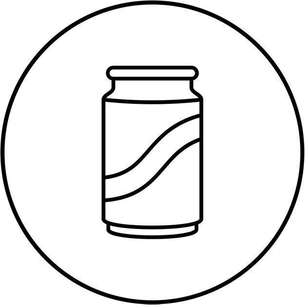 Icono de la bebida fría