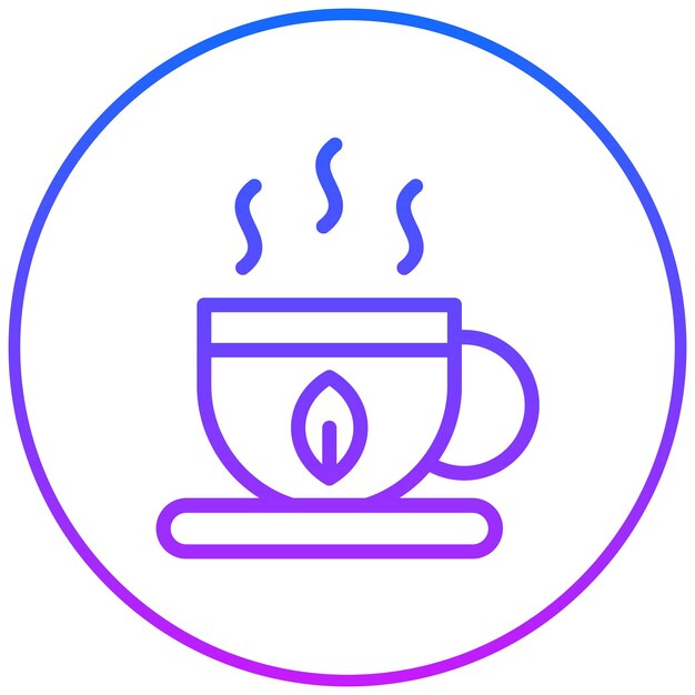 Ícono de la bebida de infusión
