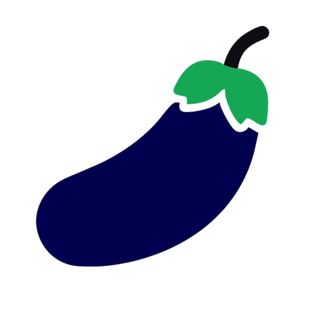 El icono de la berenjena