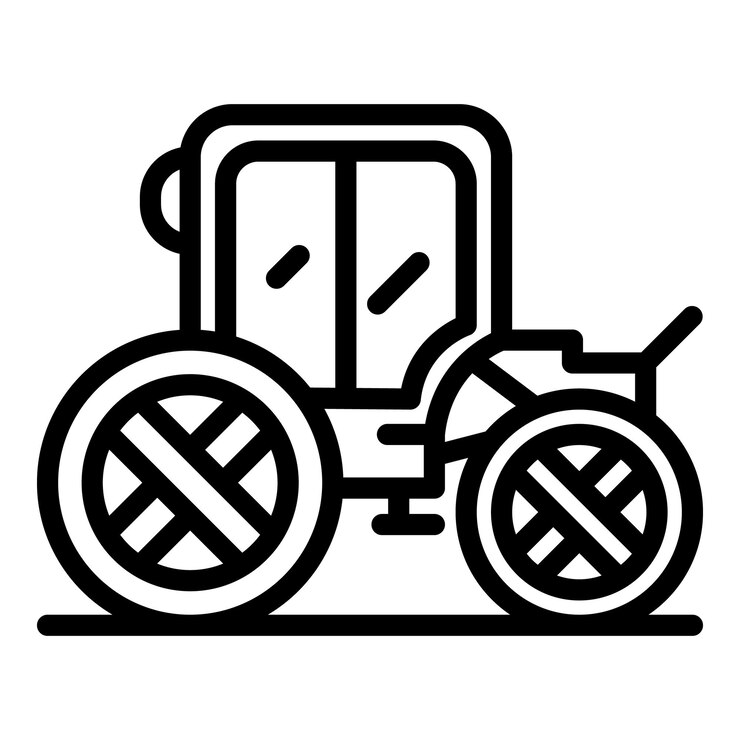 Vector icono de berlina de caballo icono de vector de berlina de caballo de contorno para diseño web aislado sobre fondo blanco