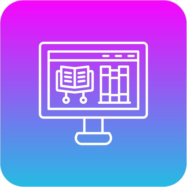 Icono de la biblioteca digital