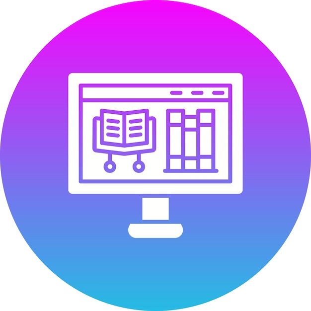Icono de la biblioteca digital