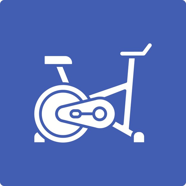Icono de la bicicleta estacionaria