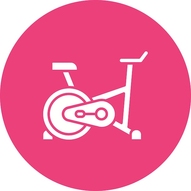 Icono de la bicicleta estacionaria