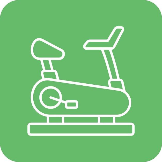 Icono de la bicicleta estacionaria