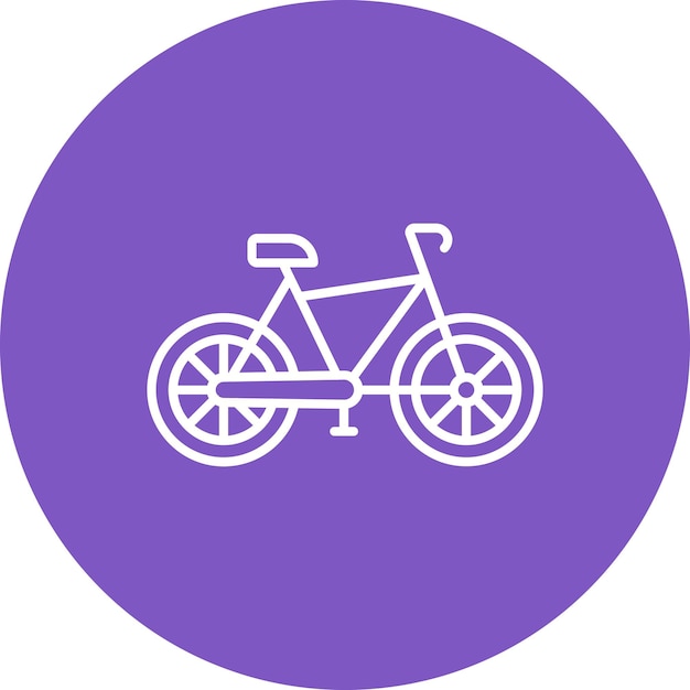 El icono de la bicicleta