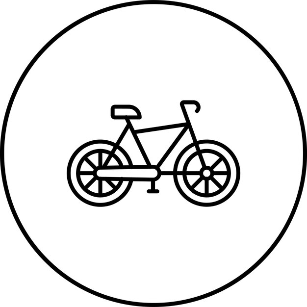 El icono de la bicicleta