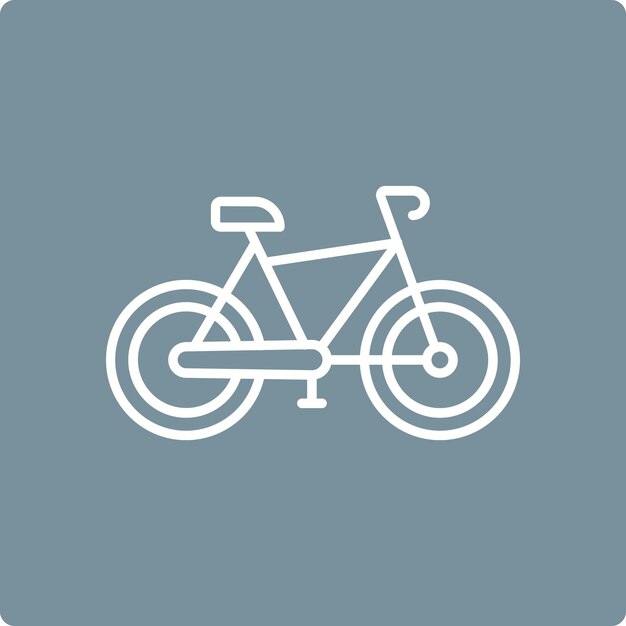 El icono de la bicicleta