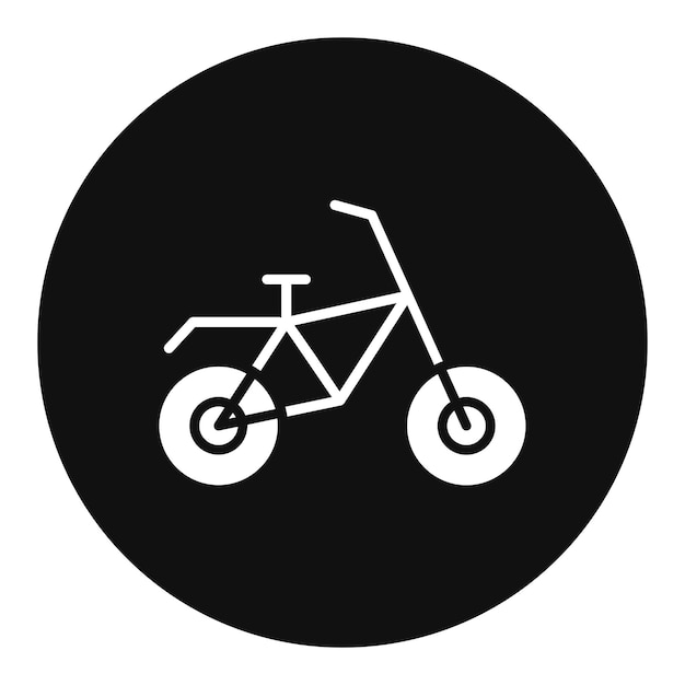 El icono de la bicicleta