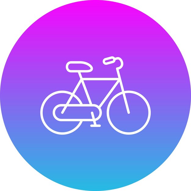 El icono de la bicicleta