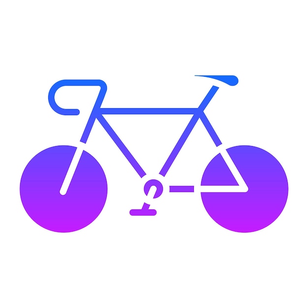 Icono de las bicicletas de carreras