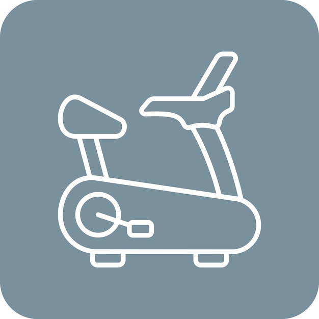 Icono de las bicicletas de gimnasia