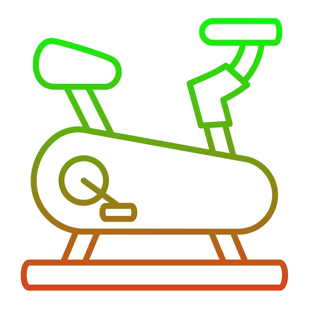 Icono de las bicicletas de gimnasia