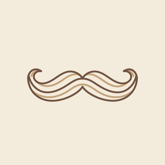 El icono del bigote vintage