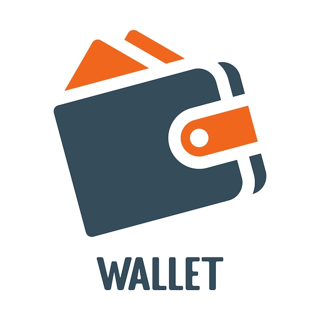Icono de la billetera vectorial1