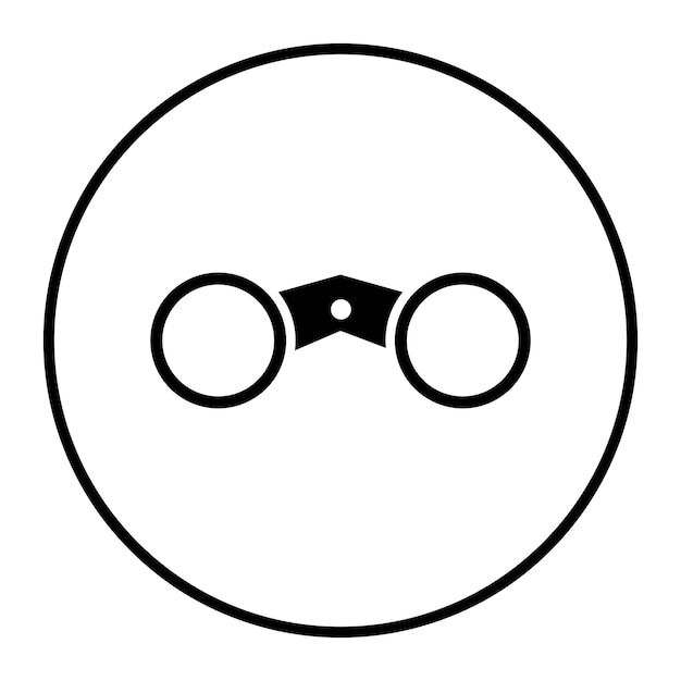 Icono binocular