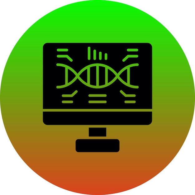 Icono de la bioinformática