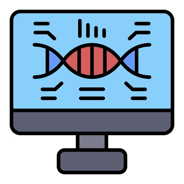 Icono de la bioinformática