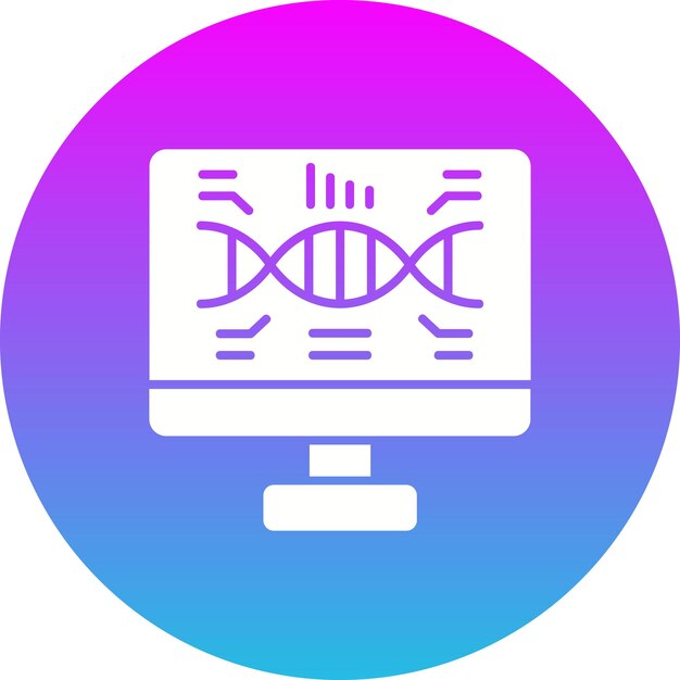 Icono de la bioinformática