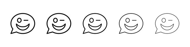 El icono de Bitmoji es el signo del logotipo vectorial