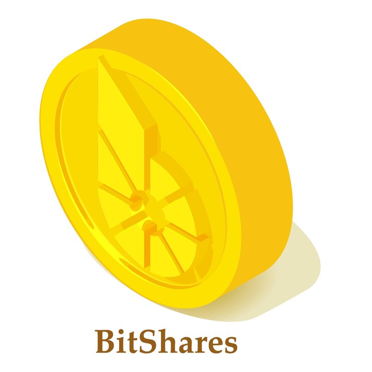 Vector icono de bits compartidos ilustración isométrica del icono de vector de bits compartidos para web